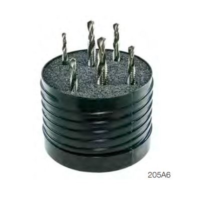 49258 6PC COMBINED TAP & DRILL SET