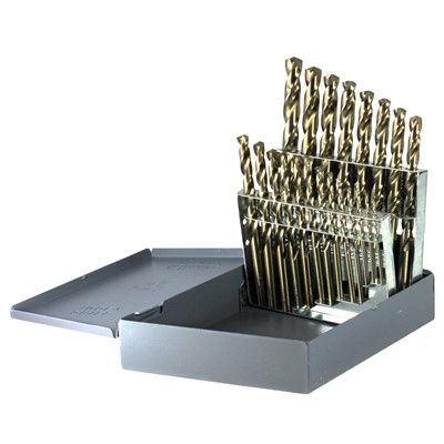 49178 21PC DRILL SET 1/16-1/4 BY 64THS 9