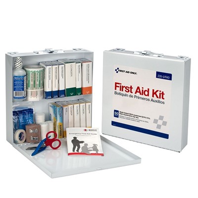 226UFAOAC 50 PERSON FIRST AID KIT W/ MED