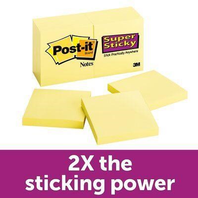 53173 POST-IT(R) SUPER STICKY NOTES 65