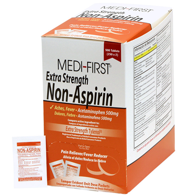 NON-ASPIRIN EXTRA STRENGTH 500MG TABLETS