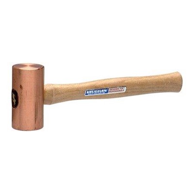 59312 1-1/2IN SOLID BRASS MALLET 2LB