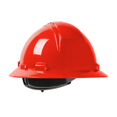 00692 HARD HATS OS RED VENTED