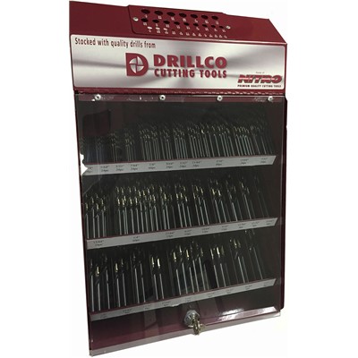 49181 540PC FRACTIONAL SIZES DRILL DISPL