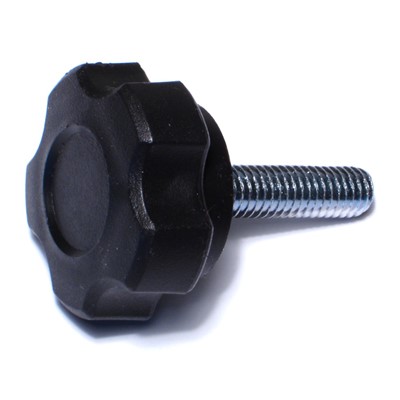 MALE FLUTED KNOB 3/8-16 X 1-3/4